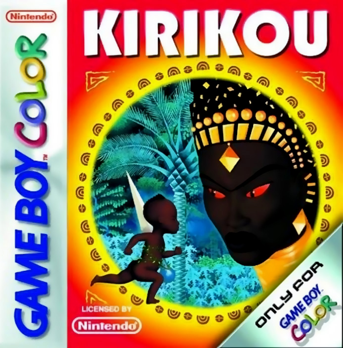 Kirikou box art for GameBoy Color