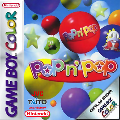 Pop'n Pop box art for GameBoy Color