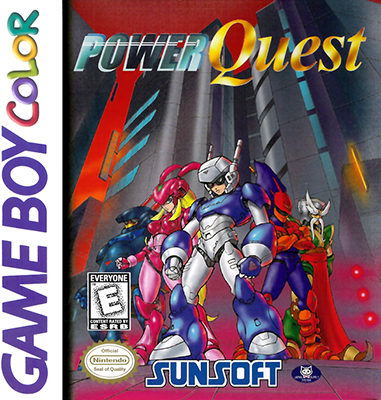Power Quest box art for GameBoy Color