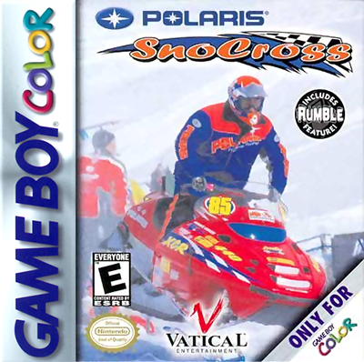 Snow Cross box art for GameBoy Color
