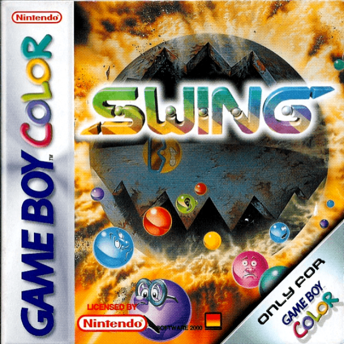 Swing box art for GameBoy Color