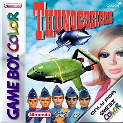 Thunderbirds box art for GameBoy Color