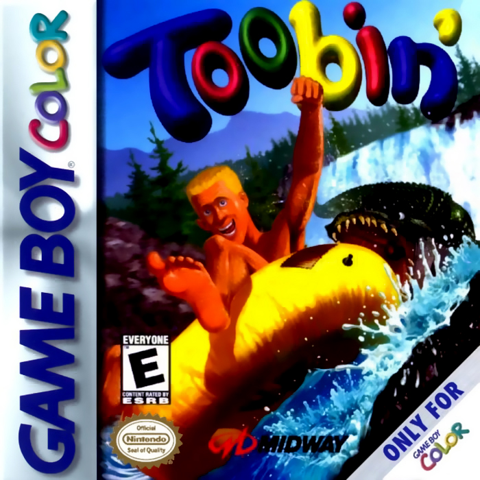 Toobin' box art for GameBoy Color