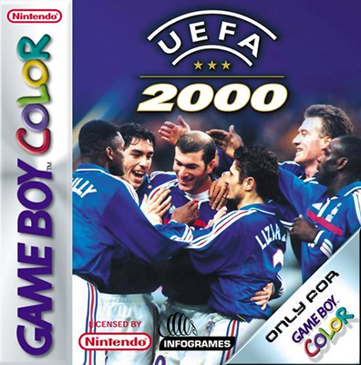 UEFA 2000 box art for GameBoy Color