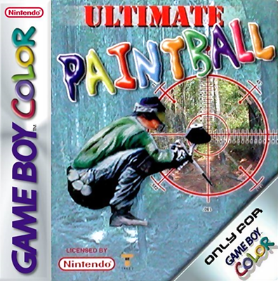 Ultimate Paintball box art for GameBoy Color