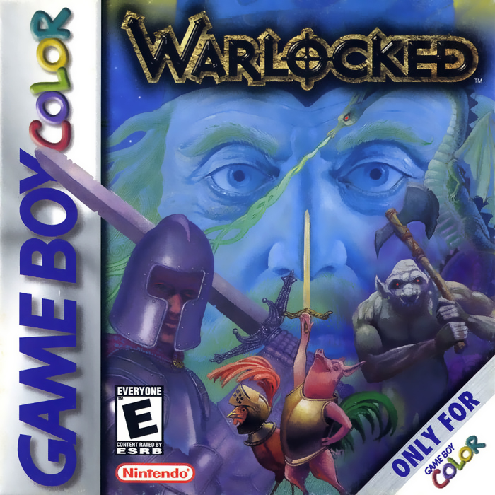 Warlocked box art for GameBoy Color