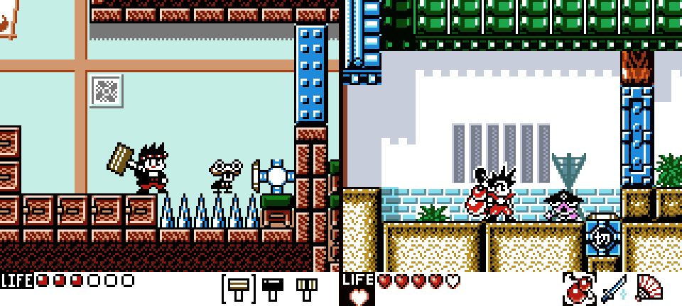 Daiku no Gen San screenshot 4 for GameBoy Color