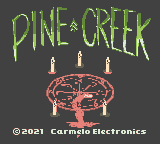Pine Creek title screen for GameBoy Color