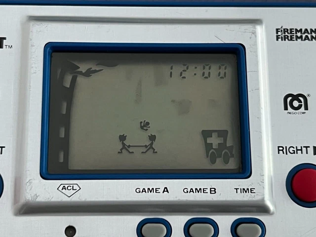 Fireman box art for Game & Watch