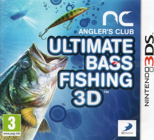 Angler's Club: Ultimate Bass Fishing 3D box art for Nintendo 3DS