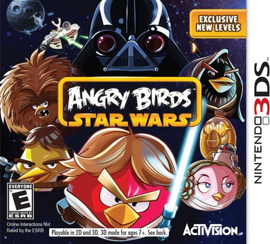 Angry Birds Star Wars box art for Nintendo 3DS