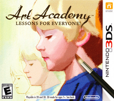 Art Academy: Lessons for Everyone box art for Nintendo 3DS