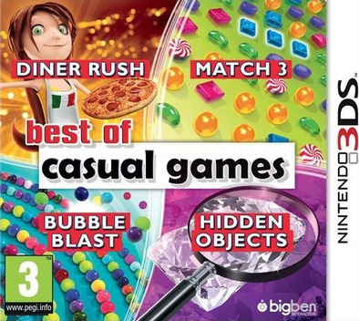 Best of Casual Games box art for Nintendo 3DS