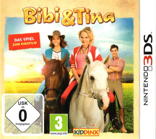 Bibi & Tina: Das Spiel zum Kinofilm box art for Nintendo 3DS