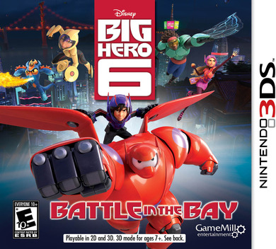 Big Hero 6: Battle In The Bay box art for Nintendo 3DS