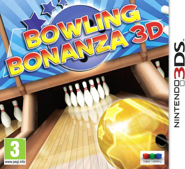 Bowling Bonanza 3D box art for Nintendo 3DS