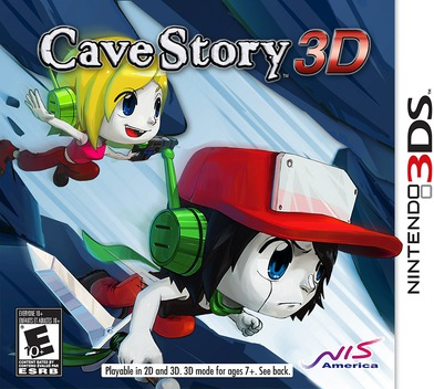 Cave Story 3D box art for Nintendo 3DS