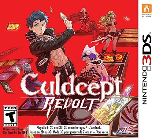 Culdcept Revolt box art for Nintendo 3DS
