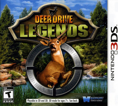 Deer Drive Legends box art for Nintendo 3DS