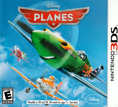Disney Planes box art for Nintendo 3DS