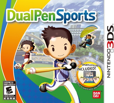 DualPenSports box art for Nintendo 3DS