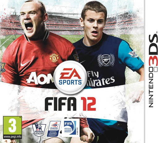 FIFA 12 box art for Nintendo 3DS