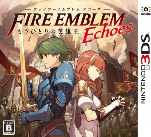 Fire Emblem Echoes: Shadows of Valentia box art for Nintendo 3DS