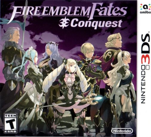 Fire Emblem Fates Conquest box art for Nintendo 3DS