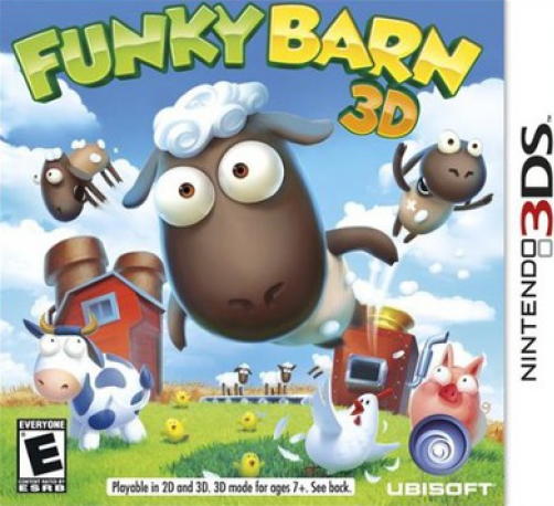 Funky Barn 3D box art for Nintendo 3DS