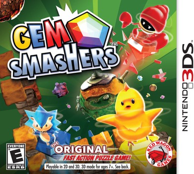 Gem Smashers box art for Nintendo 3DS