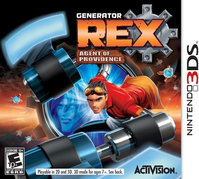 Generator Rex: Agent of Providence box art for Nintendo 3DS