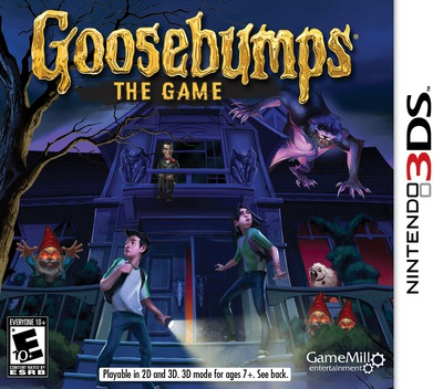 Goosebumps The Game box art for Nintendo 3DS