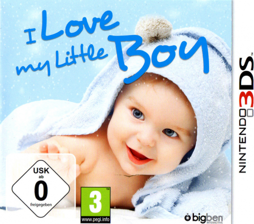 I Love My Little Boy box art for Nintendo 3DS