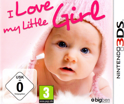 I Love My Little Girl box art for Nintendo 3DS