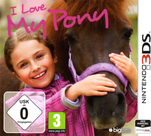 I Love my Pony box art for Nintendo 3DS