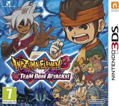 Inazuma Eleven 3: Team Ogre Attacks box art for Nintendo 3DS