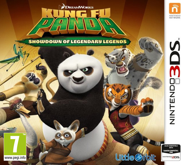 Kung Fu Panda: Showdown Of Legendary Legends box art for Nintendo 3DS
