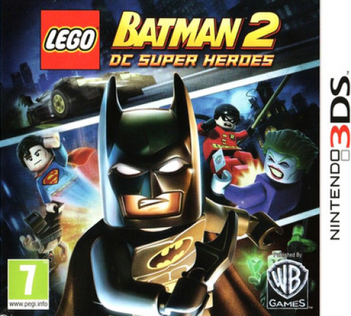 LEGO Batman 2 DC Super Heroes box art for Nintendo 3DS