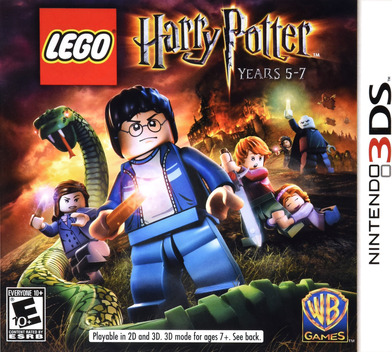 LEGO Harry Potter Years 5-7 box art for Nintendo 3DS