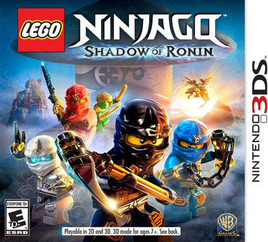 LEGO Ninjago: Shadow of Ronin box art for Nintendo 3DS