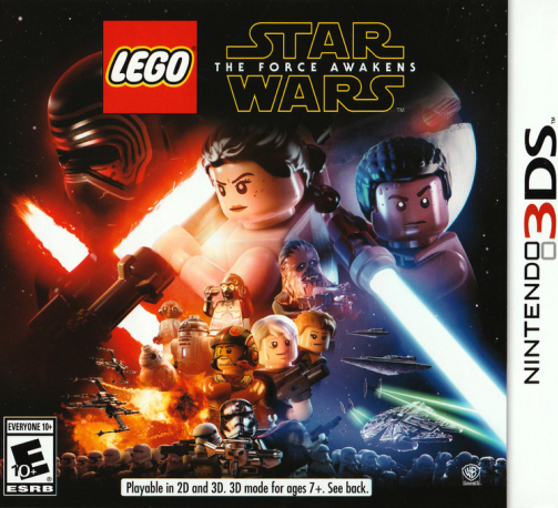 LEGO Star Wars: The Force Awakens box art for Nintendo 3DS