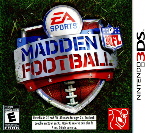 Madden NFL Football box art for Nintendo 3DS