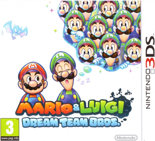 Mario & Luigi: Dream Team Bros. [Nintendo Selects] box art for Nintendo 3DS