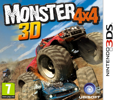 Monster 4x4 3D box art for Nintendo 3DS