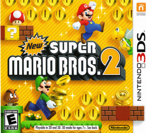 New Super Mario Bros. 2 [Not for Resale] box art for Nintendo 3DS