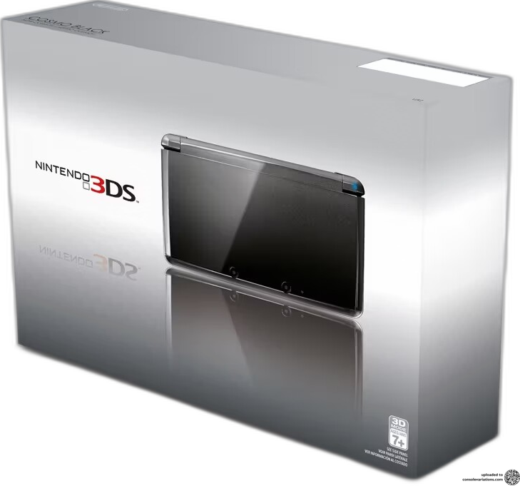 Nintendo 3DS Cosmo Black box art for Nintendo 3DS