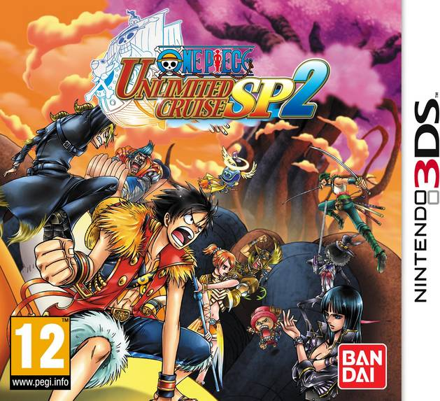 One Piece Unlimited Cruise SP 2 box art for Nintendo 3DS