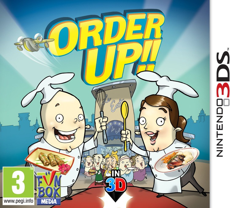 Order Up box art for Nintendo 3DS