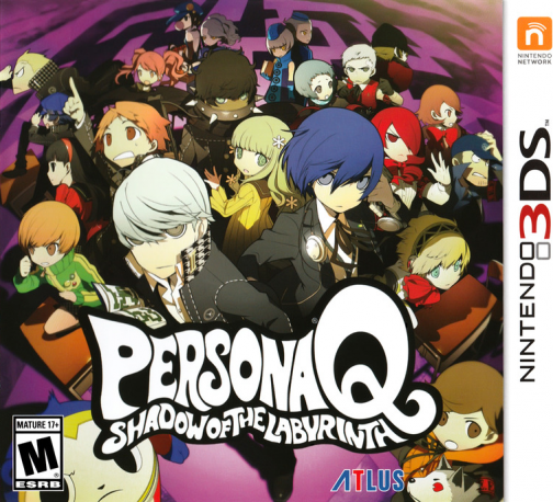 Persona Q: Shadow of the Labyrinth [Wild Cards Premium Edition] box art for Nintendo 3DS
