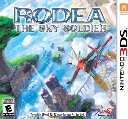 Rodea The Sky Soldier box art for Nintendo 3DS